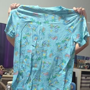 Blue Graphic T-Shirt